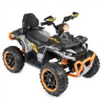 كيكو دباب طفل الشحن 12V 1 بطارية - 4 عجلات مع ريموت - الصورة 3