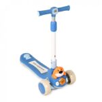 كيكو سكوتر القابل للطي بثلاث عجلات مع إضاءة وموسيقى - الصورة 6