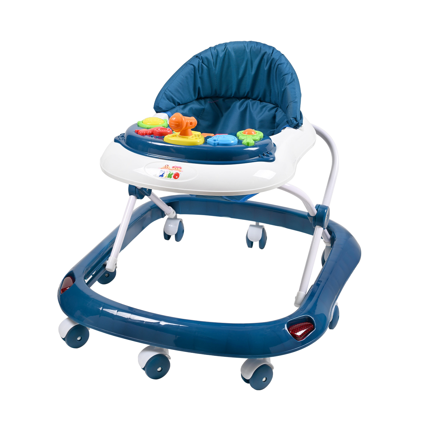 3010-blue Baby walker with toys - Image 1