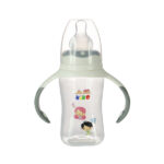 125 ml baby bottle with silicone nipple