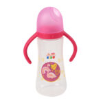 كيكو رضاعة طفل بمقبض 250 مل مع حلمة سيلكون