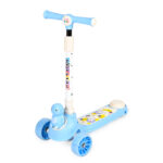 Three-wheeled Kiko kids' scooter with lights and music