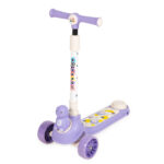 Three-wheeled Kiko kids' scooter with lights and music - Image 3