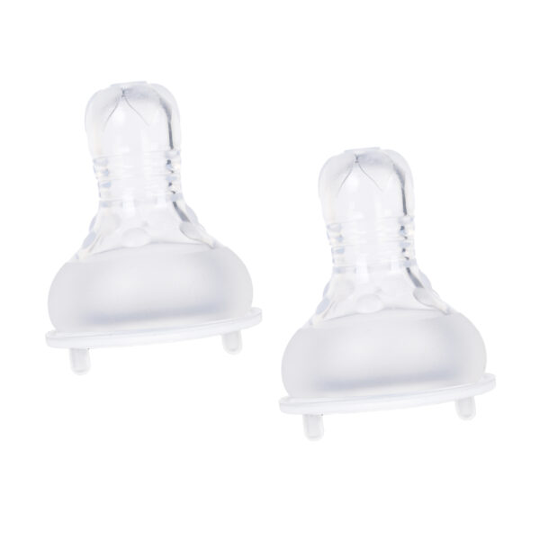 كيكو حلمة طفل من عمر 6 أشهر 2 قطعة