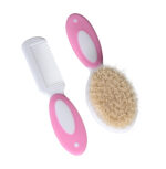 كيكو مشط وفرشة شعيرات طبيعية للطفل - الصورة 2