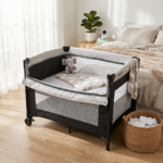 KIKO PLAYPEN TOW LAYER WITH ROCKING  104×78×77 CM - Image 3