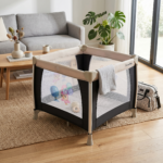 Kiko Kids Square Playpen 95*95*79 cm - with 10 ocean balls - Image 2